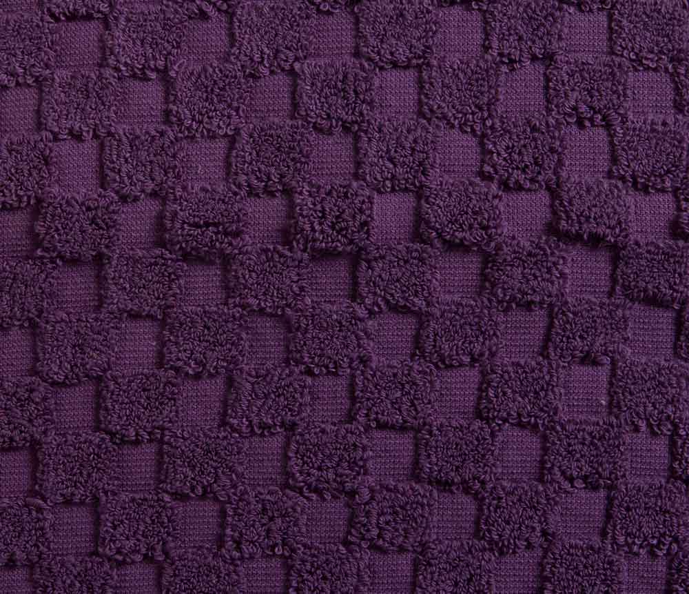 Aubergine Coloured Luxury Bath Mat