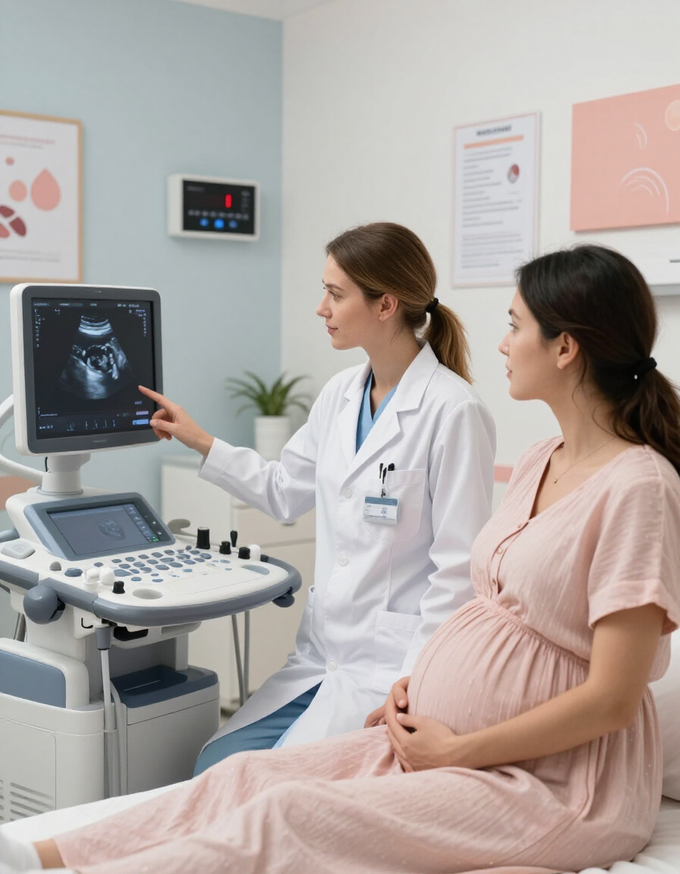 Consulta ginecológica y control prenatal con tecnología de vanguardia
