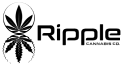 Logo for Ripple Cannabis Co.: a cannabis leaf design inside two overlapping circles, with text 