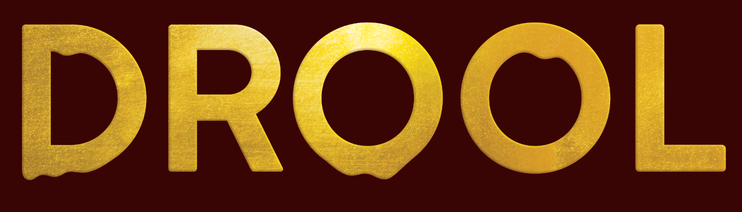 Gold text