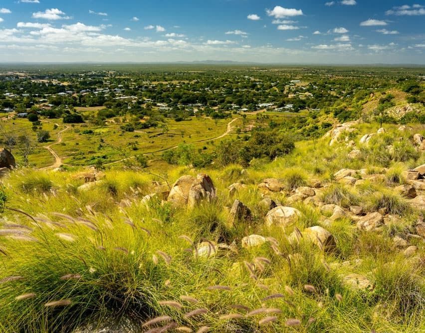 A View Of A City From The Top Of A Hill — John Stark Fencing In Landsborough, QLD
