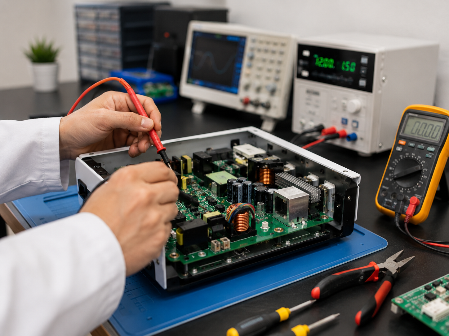 Reparo inversor solar 