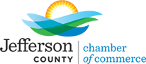 The logo for the jefferson county chamber of commerce