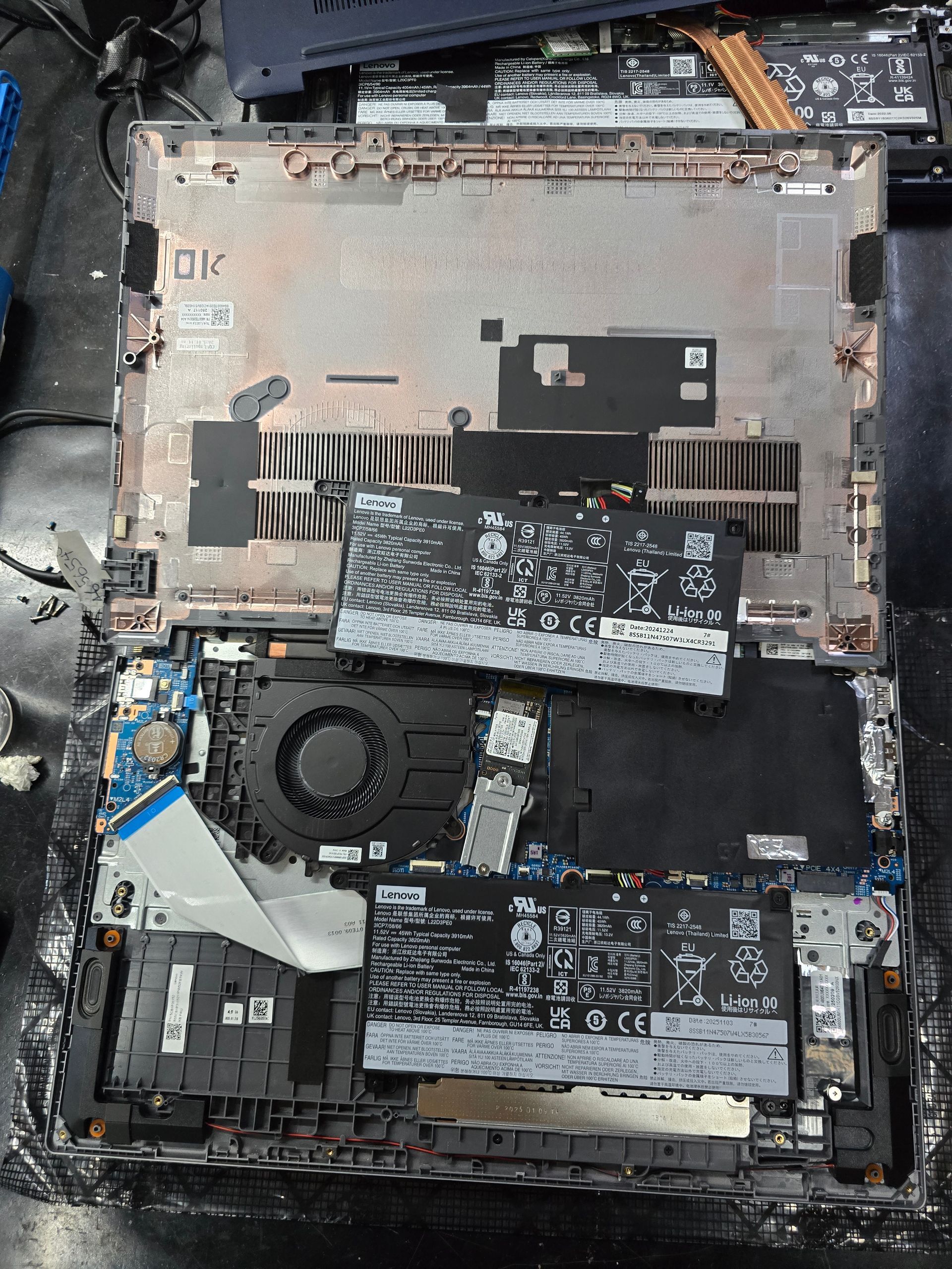 Cambio de batería de notebook en Bahía Blanca – servicio técnico profesional CM Informática.