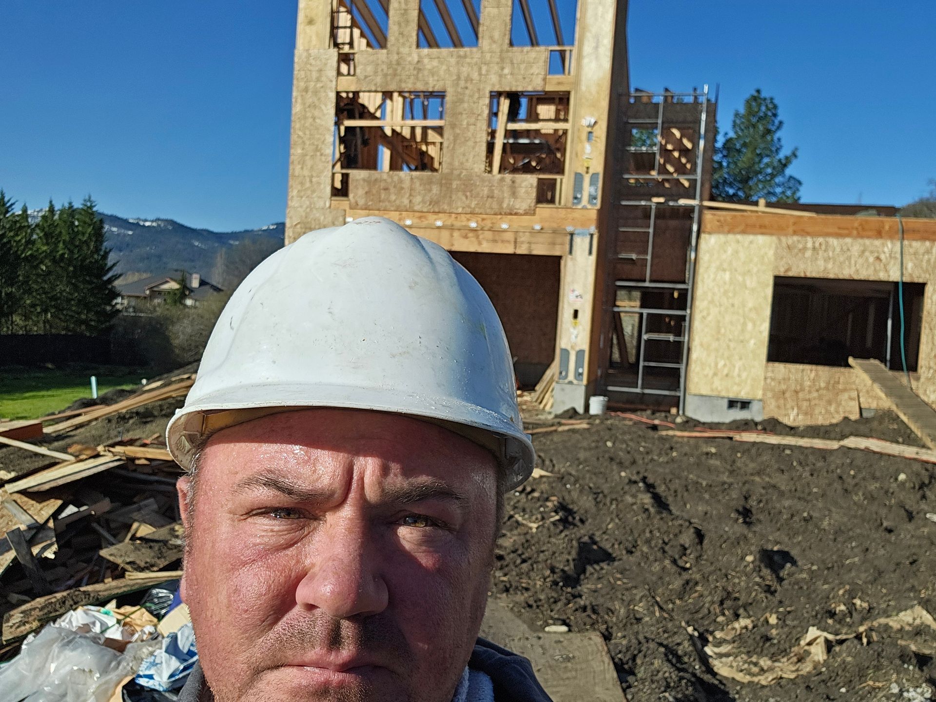 The owner of Elite Foundation Repair on a job site in Medford, Oregon