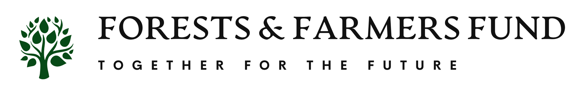 Logo: Green tree and text
