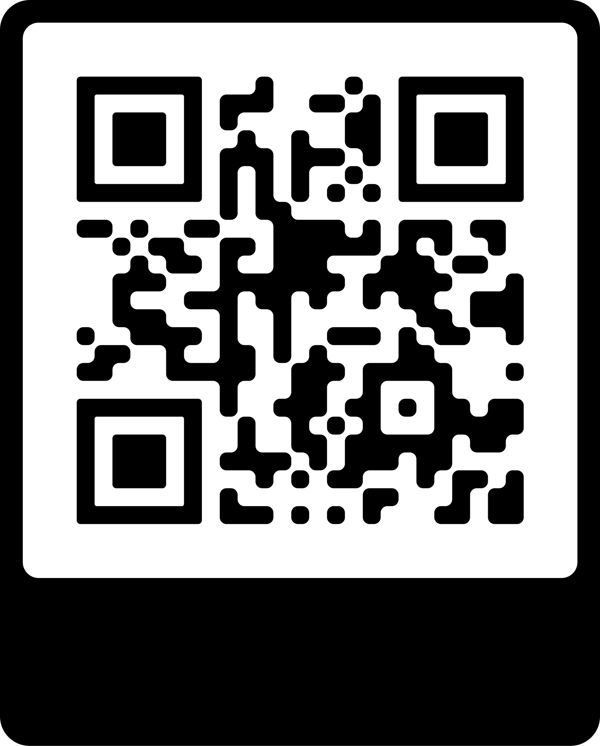 QR code in black and white.