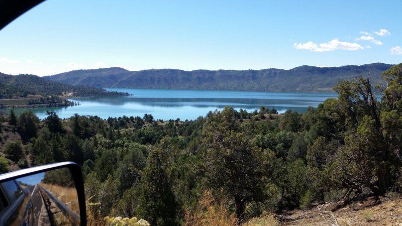 a view of a lake at Arboles, Colorado