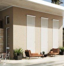 exterior roller shades installations