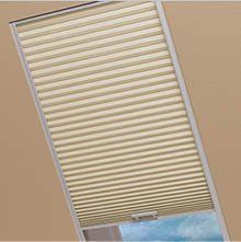 cellular & honeycomb shades for skylight windows