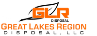 Logo for Great Lakes Region Disposal, LLC, featuring an orange 