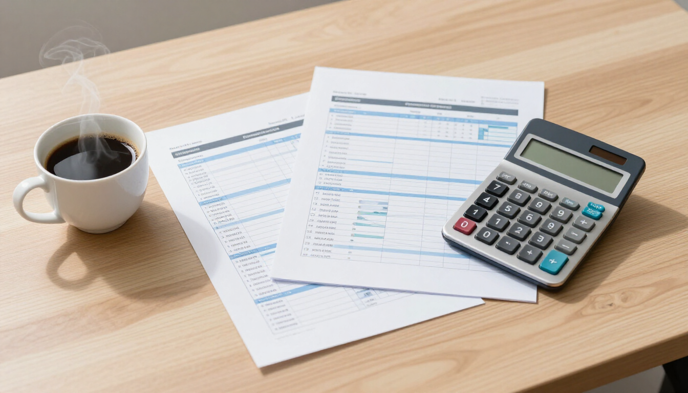 Organized Bookkeeping Documents