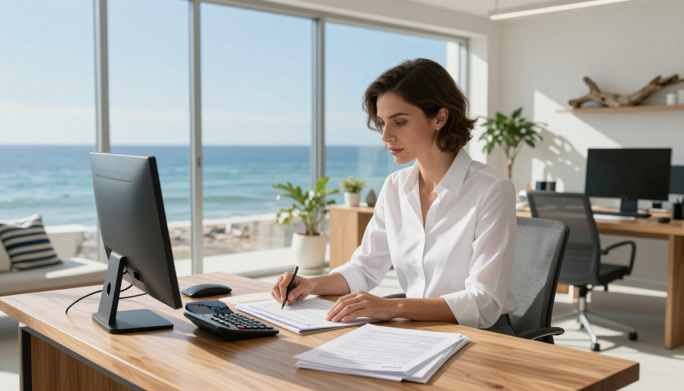 Professional bookkeeping services helping with cash flow management and small business finances.