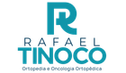 The logo for rafael tinoco is blue and white.