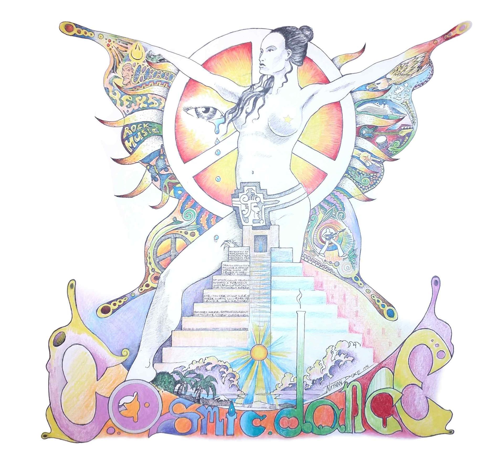 Classic Rock Songs Classic Rock Music Cosmic Dance Artwork