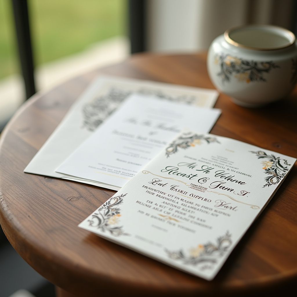 Wedding invitations 
