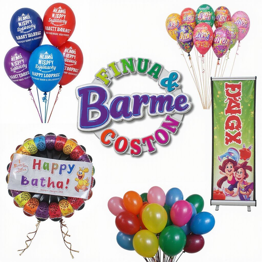 personalized your party decorations
