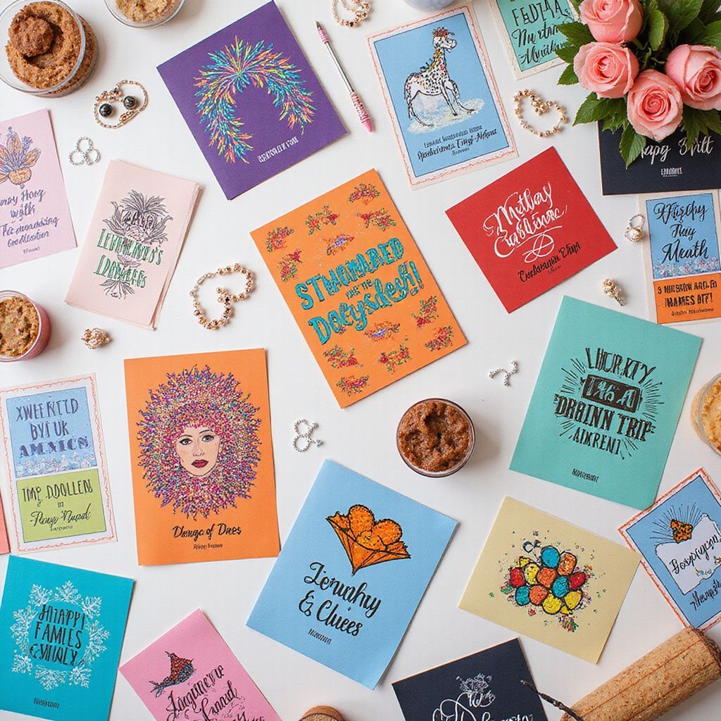 personalized celebrities' cards