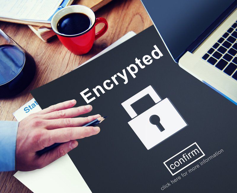 An Entrepreneur trying to encrypt his gadget.
