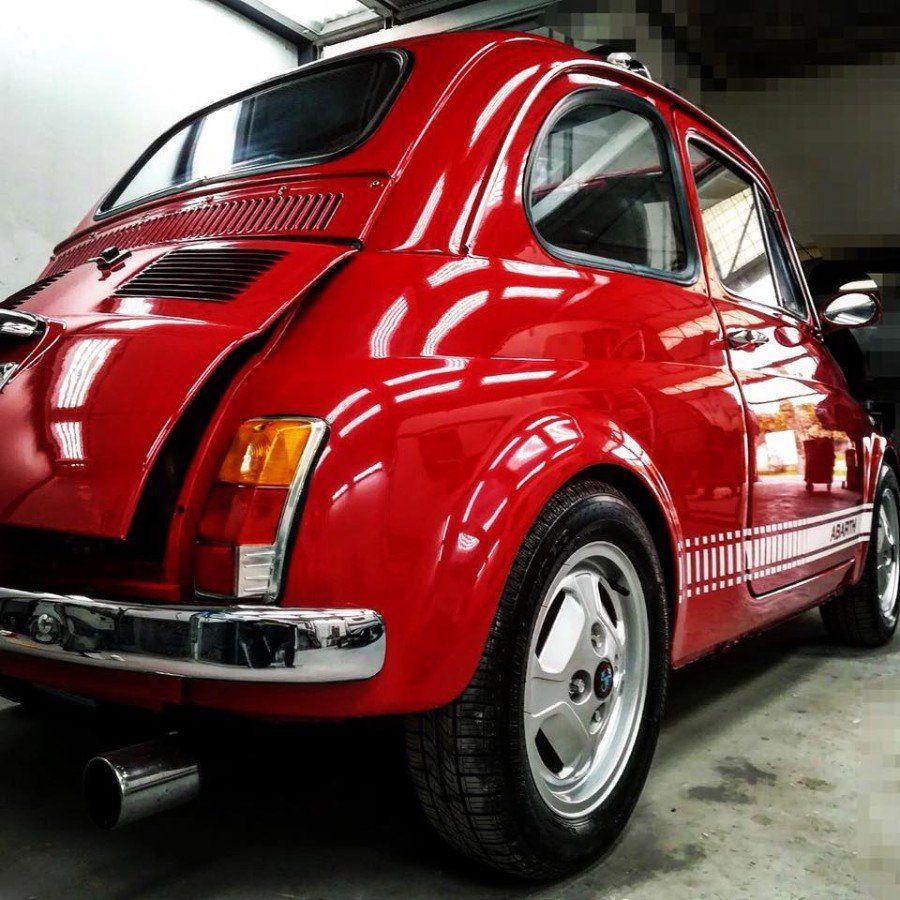 fiat 500 dopo restauro