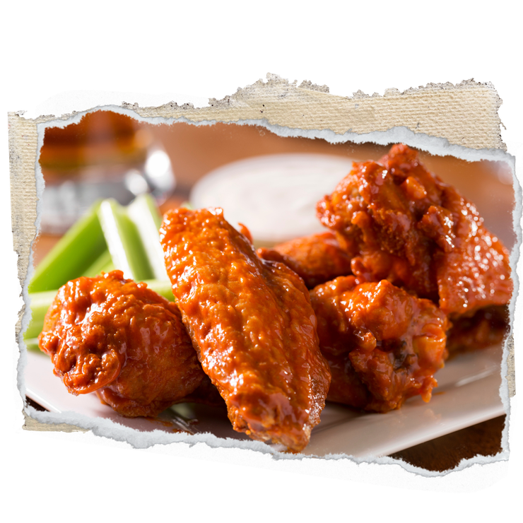 Herald Harbor Hideaway chicken wings