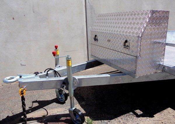 A Trailer with A Toolbox Attached to It — Welshpool, WA — PTE Group Pty Ltd