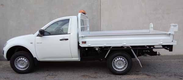 A Beautiful White Dump Truck — Welshpool, WA — PTE Group Pty Ltd