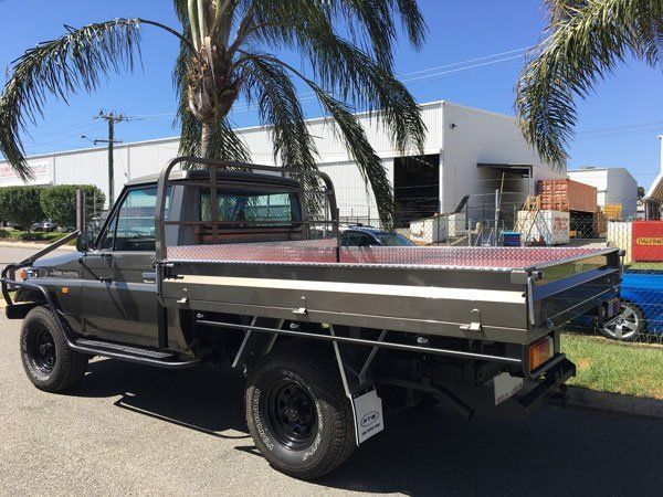 Beautiful Truck With Beautiful Tires — Welshpool, WA — PTE Group Pty Ltd