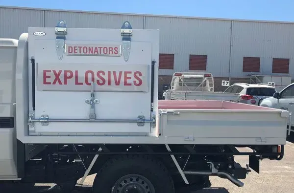 A Truck with A Sign on The Back — Welshpool, WA — PTE Group Pty Ltd