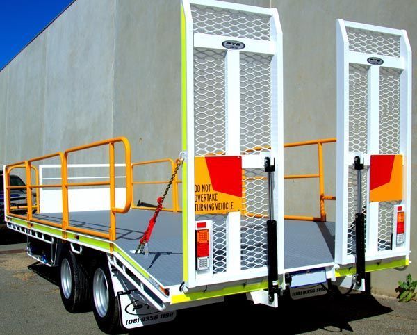 A Trailer with A Sign that Says Do Not Overtake Turning Vehicle — Welshpool, WA — PTE Group Pty Ltd