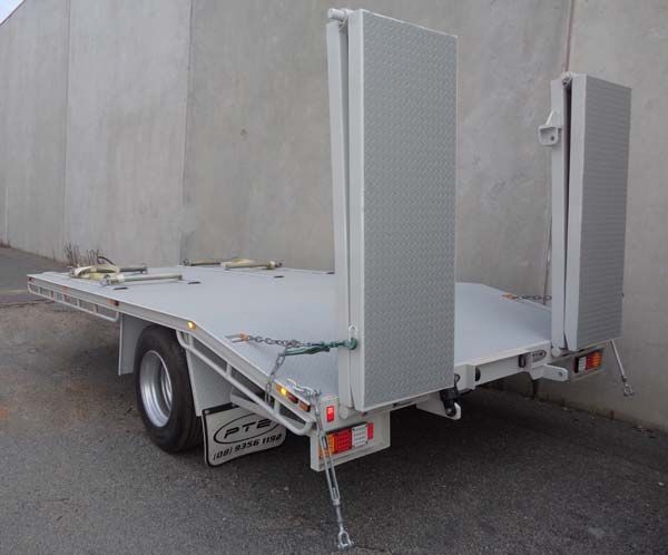 A White Trailer with The Word Pts on The Side — Welshpool, WA — PTE Group Pty Ltd