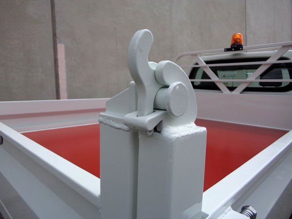 A Close up Of the Back of A White Truck with A Red Floor — Welshpool, WA — PTE Group Pty Ltd