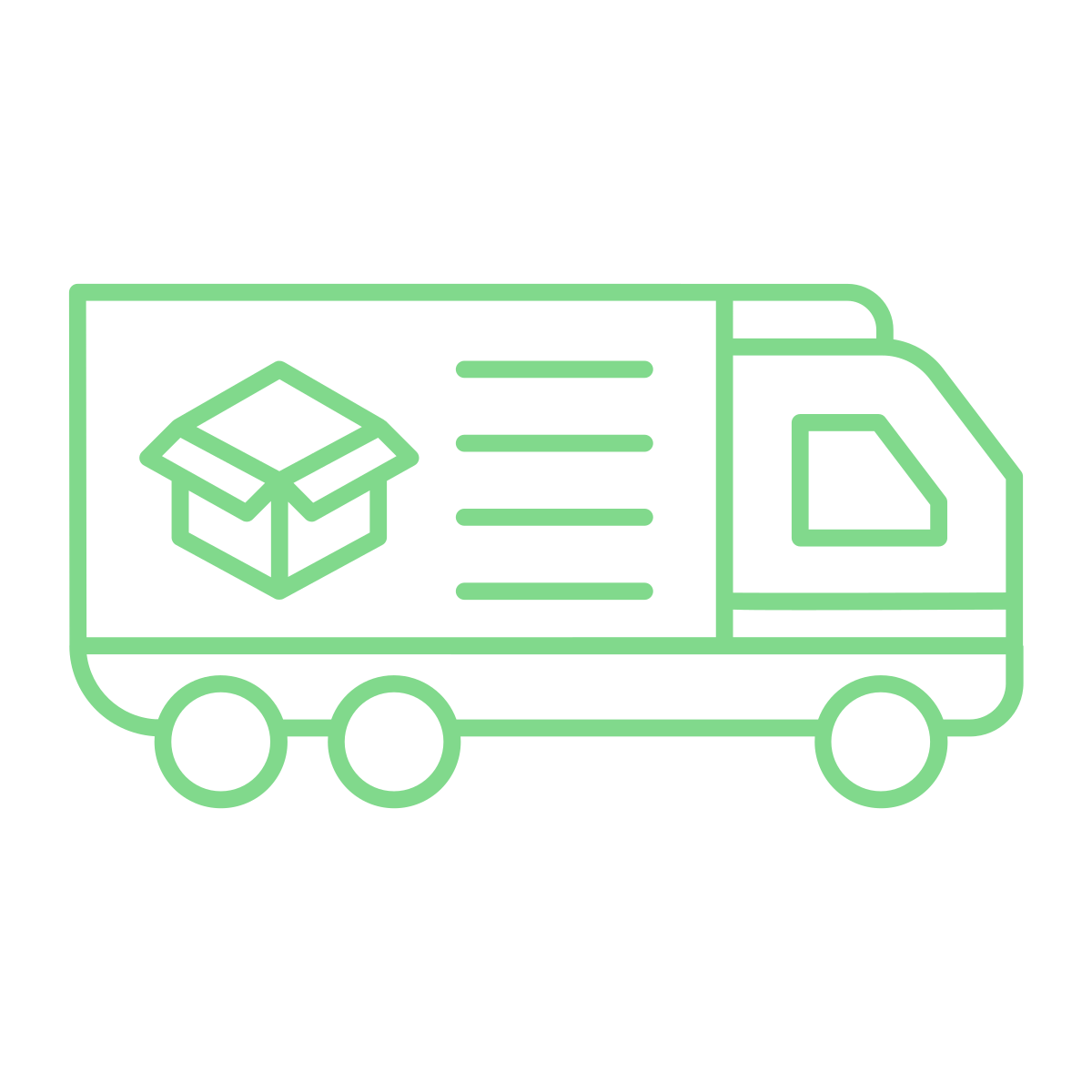 Cargo van rental icon