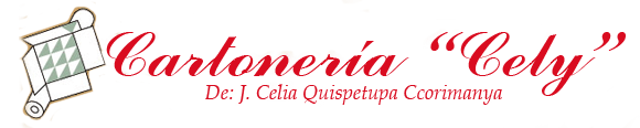 Cartonería Cely, logotipo.
