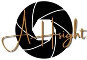 Black camera shutter logo with gold script reading “Insight”