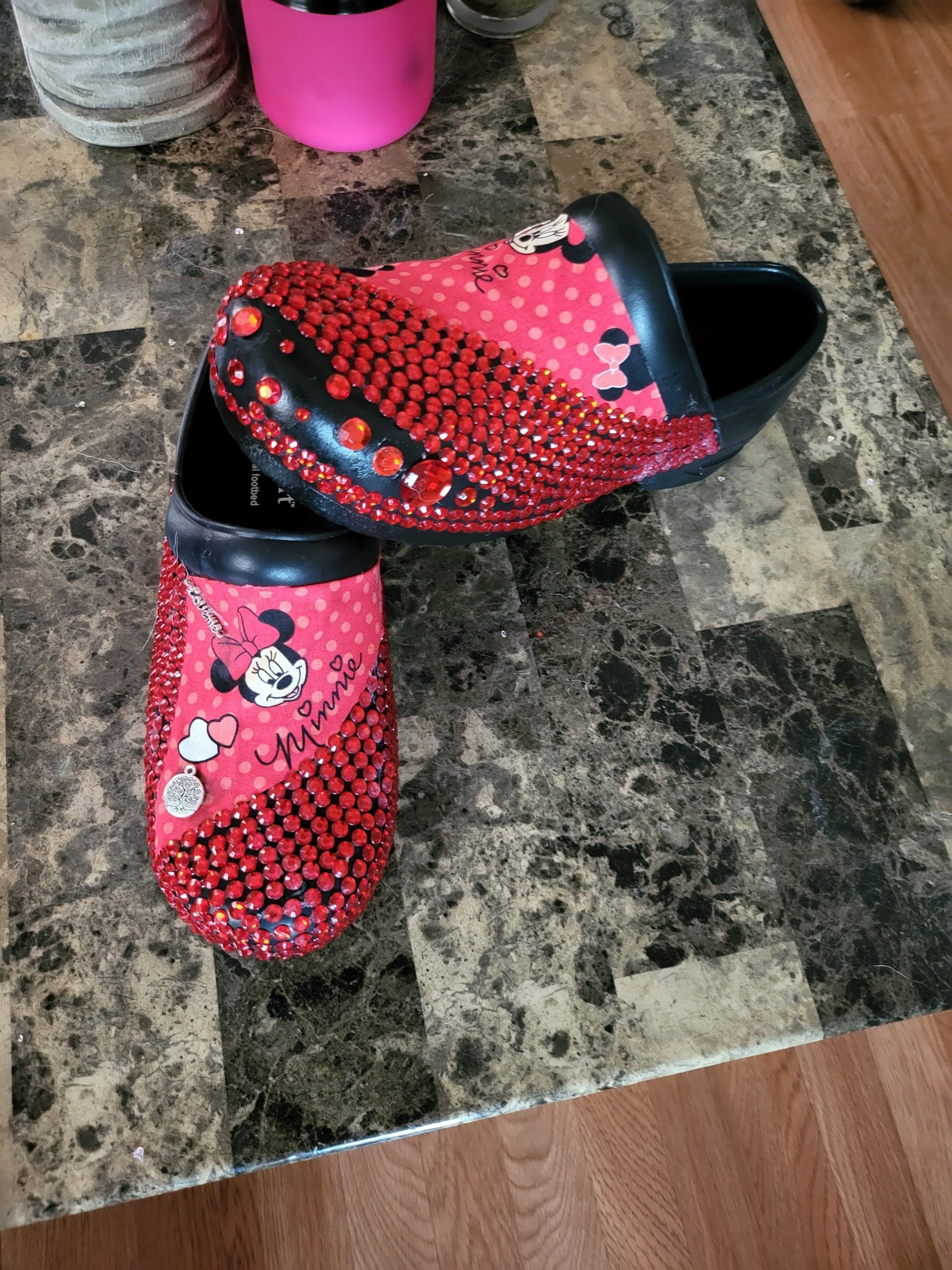 Minnie Mouse Bling Dazzle Clog