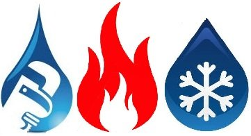 Technician Repairing Water Heater — Somers Point, NJ — McBride & Company Plumbing, Heating, Air Conditioning