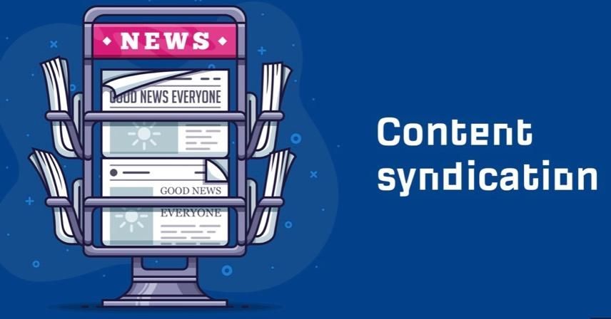 graphic of a newspaper stand with the words 