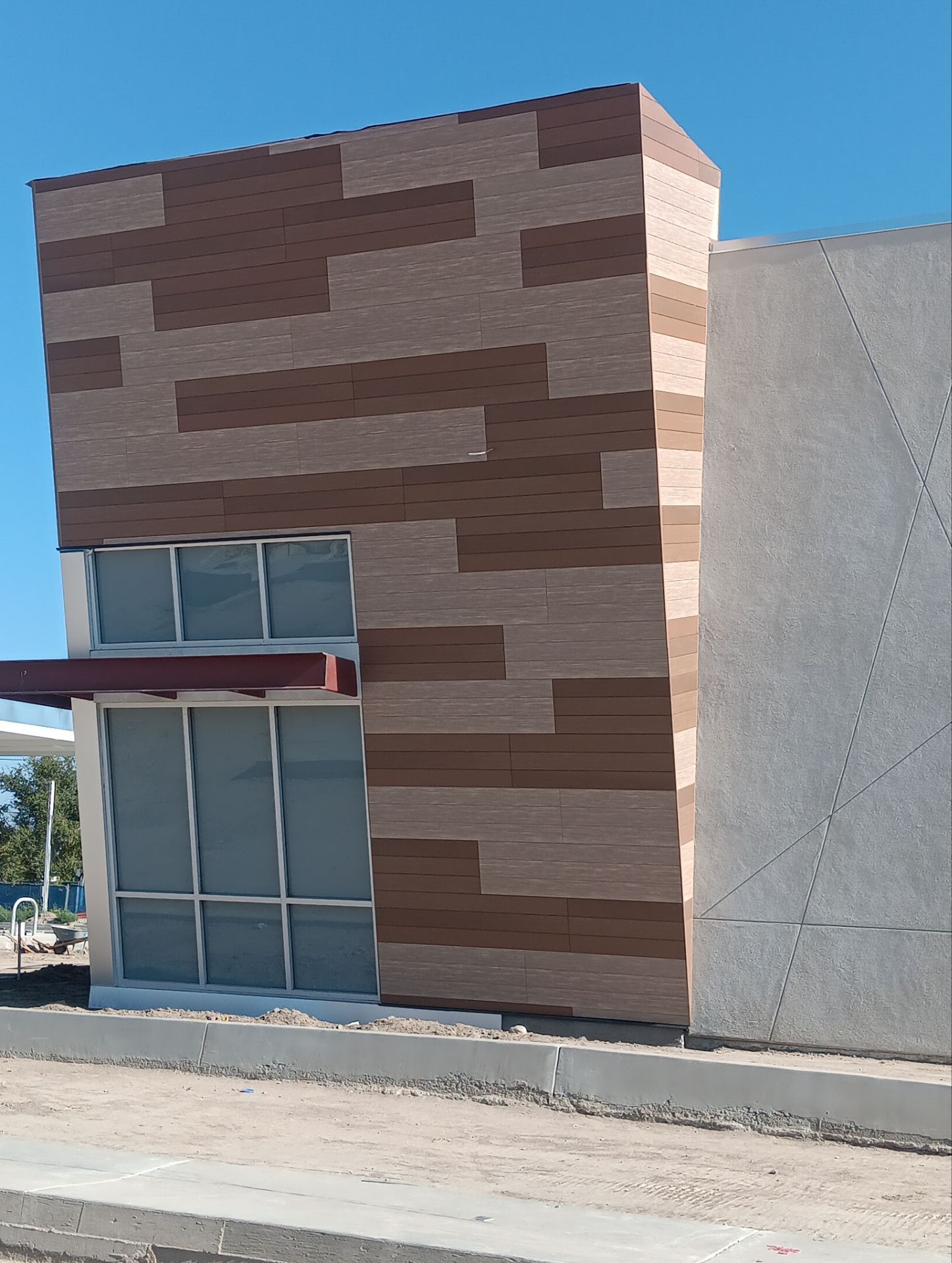 Commercial Retail Siding Installation
