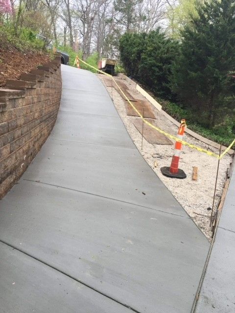 Steep Slope Driveway Drainage