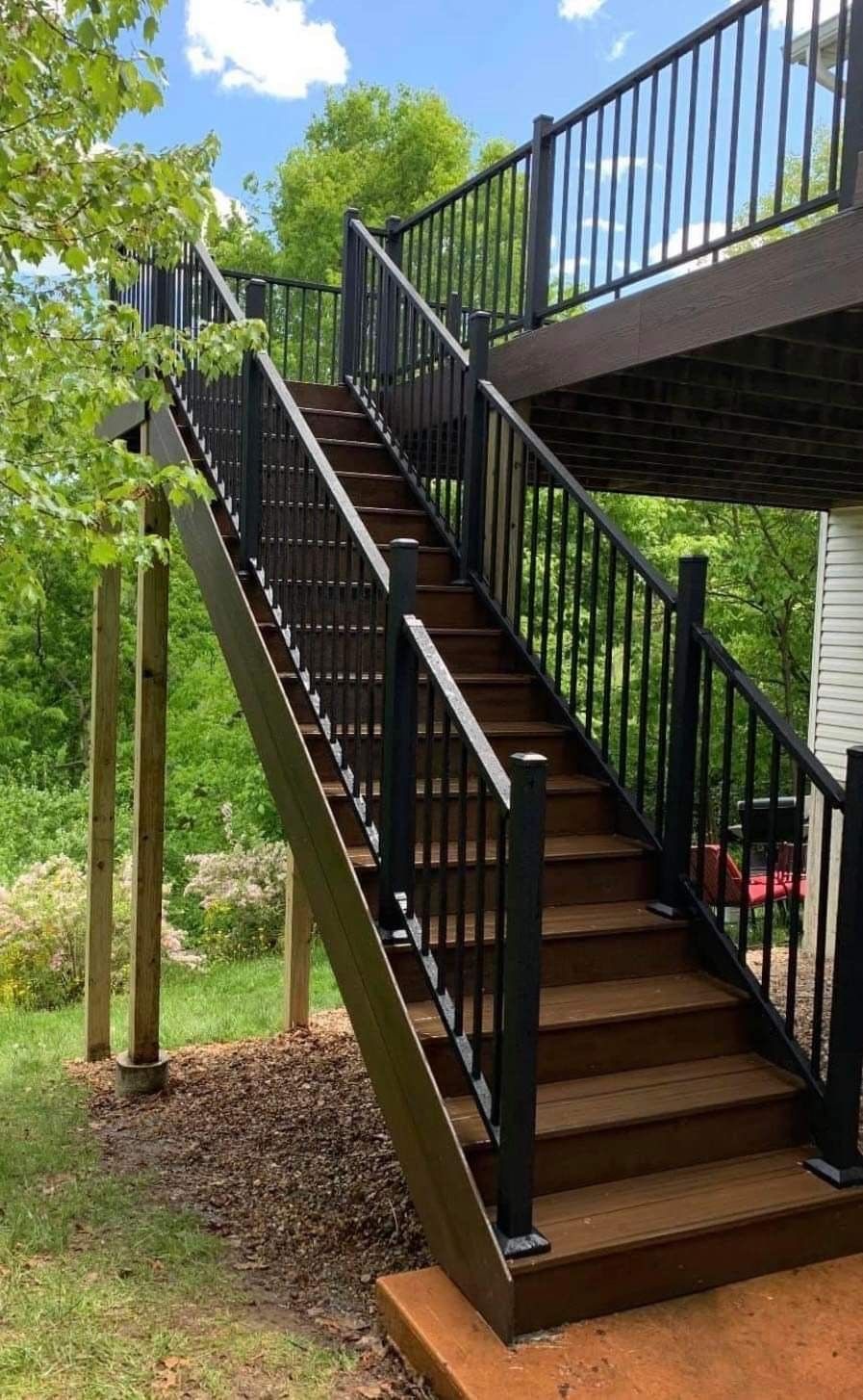 Deck Stairs — Barnhart, MO — Hoffman Concrete LLC