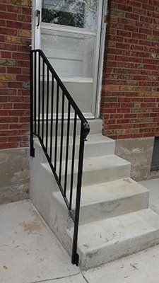 Stair Handrail — Barnhart, MO — Hoffman Concrete LLC