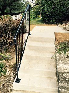 Steps and Railings — Shrewsbury, MO — Hoffman Concrete LLC