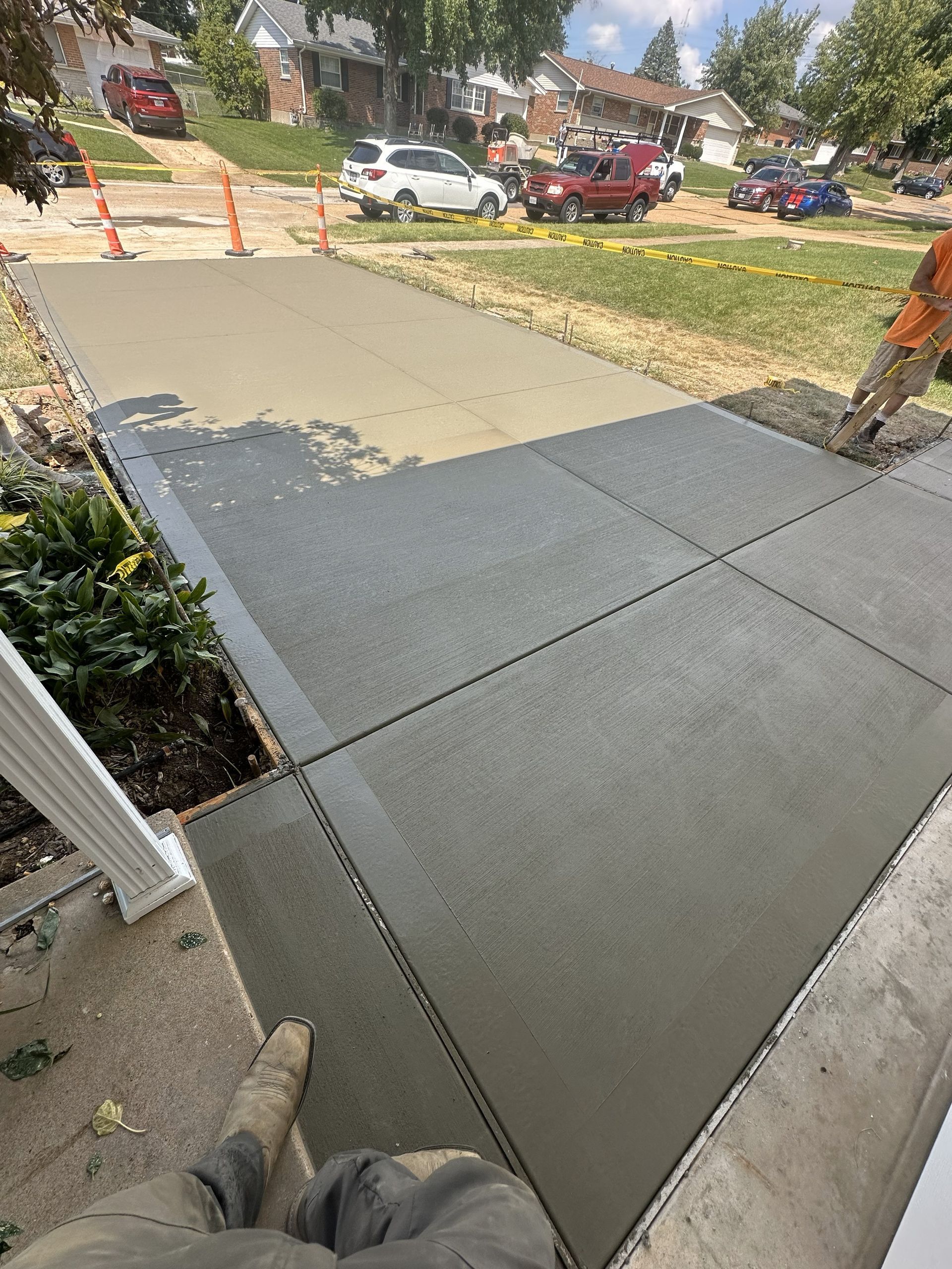 Aggregate Driveway — Clayton, MO — Hoffman Concrete LLC