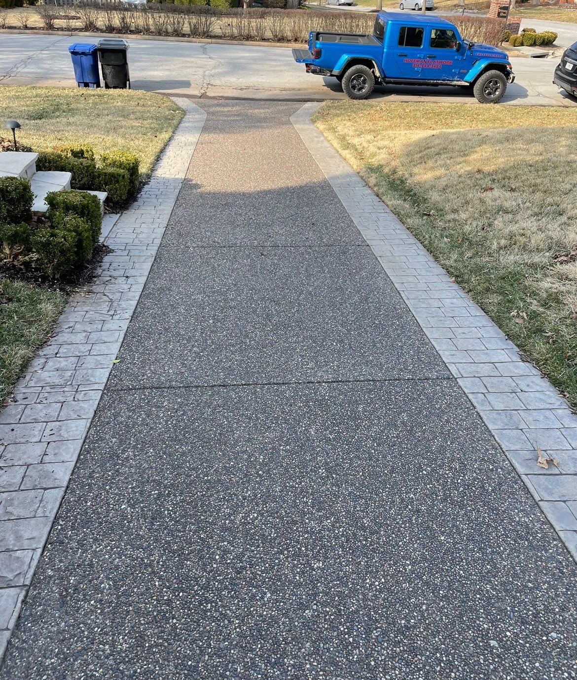 House Walkway — Barnhart, MO — Hoffman Concrete LLC