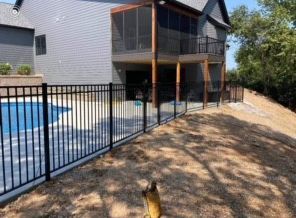 Poolside Railings — Barnhart, MO — Hoffman Concrete LLC