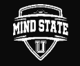 Black and white shield logo with bold text that reads