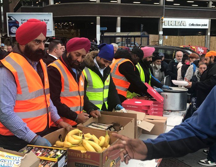 THE VIRDEE FOUNDATION WORKS WITH MIDLAND LANGAR SEVA SOCIETY & EMILE HESKEY