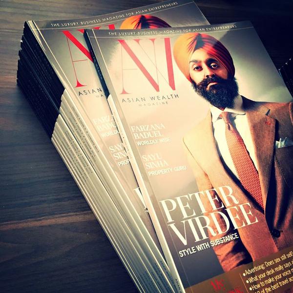 PROFESSOR PETER VIRDEE ASIAN WEALTH MAGAZINE