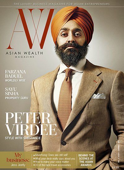 PROFESSOR PETER VIRDEE ASIAN WEALTH MAGAZINE